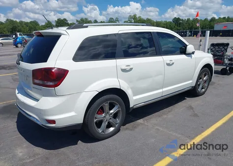 2017 Dodge Journey Crossroad Plus из США, поврежденный, VIN 3C4PDCGB5HT613192
